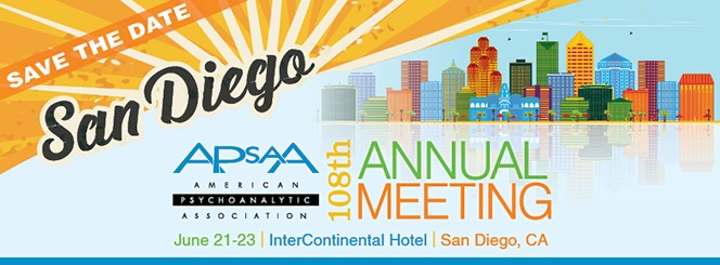 APsaA 108th Annual Meeting