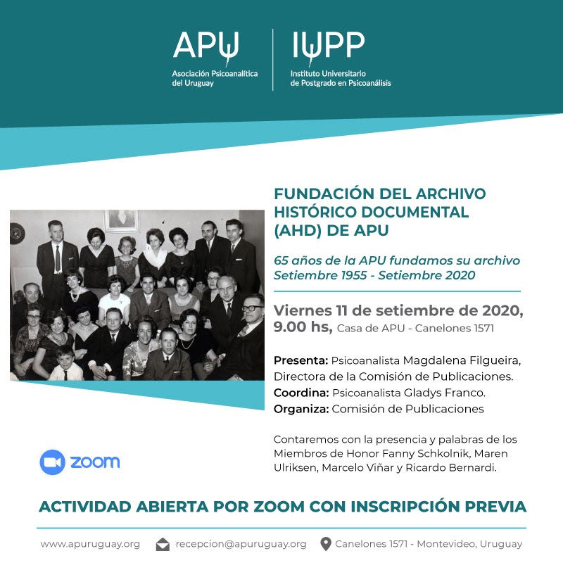 Fundación del Archivo Histórico Documental de APU