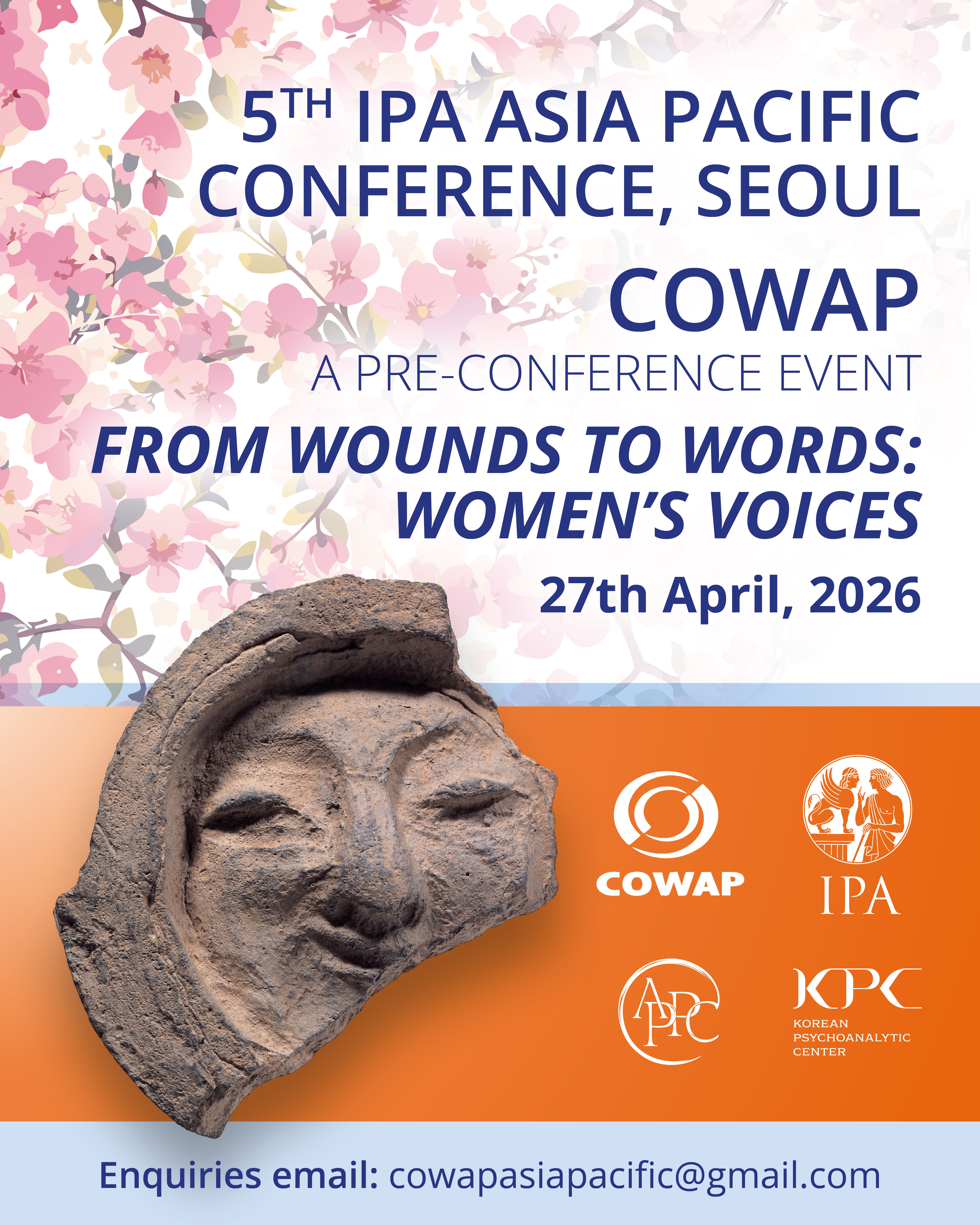 Asia-Pacific Conference: COWAP - From Wounds to Words