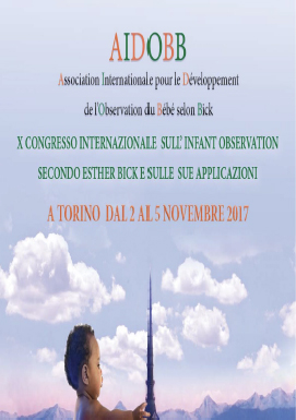 Il Congresso internazionale di Infant Observation